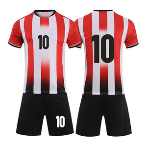 2025 uniformes de fútbol transpirables personalizados de alta calidad al por mayor color azul hombres ropa deportiva equipo uniformes de fútbol conjunto - Product Image 3