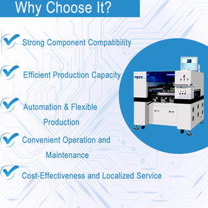 Vente directe d'usine - Machine de placement automatique SMT - Monteur de puces PCB haute précision - Product Image 2