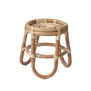 Table console en osier faite à la main Table console en rotin à 2 niveaux Table console en rotin OEM du fabricant vietnamien HNH Craft - Product Image 3