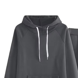 ชุดวอร์มมีฮู้ดแบบเรียบง่ายสำหรับผู้หญิงไซส์ใหญ่ เนื้อผ้าเบา ระบายอากาศได้ดี แห้งเร็ว รับสกรีนโลโก้ตามแบบ - Product Image 5