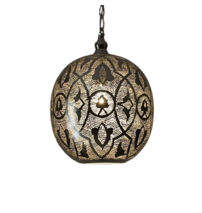 Lámpara colgante de Metal de estilo marroquí moderno sólido puro para decoración del hogar iluminación colgante de diseño estándar para Navidad - Product Image 6