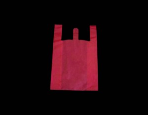 <b>Red</b> Non-Woven Fabric Bag - Product Image 4
