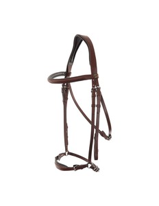 Brida de doma caballo con ajuste cómodo Brida de caballo rosa con hebilla de latón macizo Logotipo personalizado Aceptado a precio directo de mercado OEM - Product Image 1