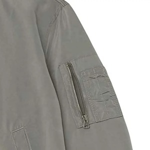 Chaquetas de bombardero para hombre, precio al por mayor, más vendidas, chaqueta de bombardero ligera de Color sólido para hombre, nueva alta calidad - Product Image 6