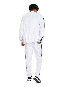 ชุดวอร์มสำหรับผู้ชายกางเกงจ๊อกกิ้งยืดและแขนยาวมีซิปเหมาะสำหรับฝึกซ้อมและชุดลำลอง - Product Image 3