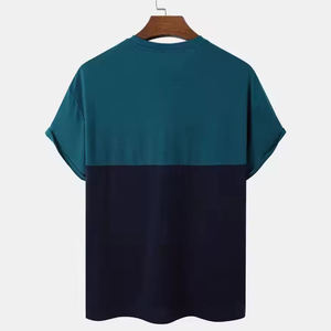 Transpirable Low Moq Hombres Camisetas Diseño de logotipo personalizado Hombres Camisetas Venta al por mayor Hecho Hombres Camisetas - Product Image 2