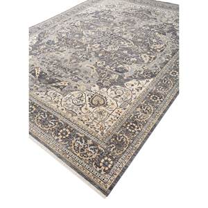 พรมขนสัตว์ถักมือสีฟ้าวิสกายา ขนาด 9x12 ฟุต รูปทรงสี่เหลี่ยมผืนผ้า ลายเหรียญ หนา 10 มม. เหมาะสำหรับห้องนอน ห้องนั่งเล่น สำหรับวัยรุ่น-Skwl-499 - Product Image 2