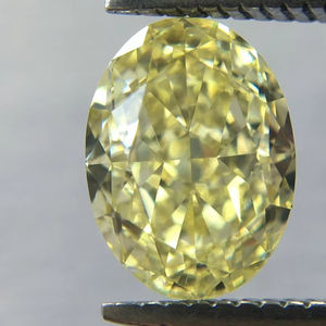 Fancy Yellow 1,01 Cts Oval Cut VVS2 Diamantes sueltos Genuine GIA Certified Natural Loose Fancy Diamonds DE LA India al costo más bajo - Product Image 1