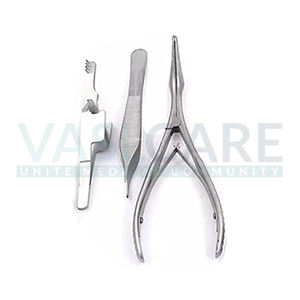 Juego de 16 instrumentos de examen ORL para la inspección de orejas, nariz y garganta, instrumentos quirúrgicos de Vaslcare - Product Image 3