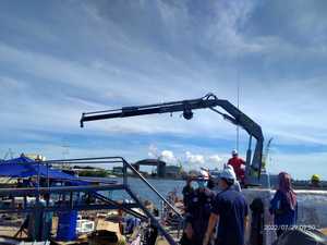 Puma Crane High Quality 3 Ton Hydraulic Knuckle Boom Marine Deck Crane for Fishing Boat <strong>Hot</strong> Sale from <strong>Turkey</strong> - Product Image 6
