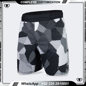 กางเกงขาสั้นสำหรับฝึกมวยศิลปะการต่อสู้กางเกงขาสั้น MMA แบบดั้งเดิมปรับแต่งได้ใส่สบาย - Product Image 2