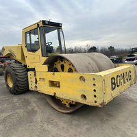 Haute qualité en bon état BOMAG 225d utilisé rouleau compresseur Offre Spéciale compacteur de sol vente bon marché