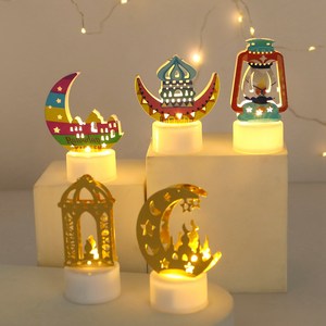 Décoration musulmane Ramadan Kareem 2024 Bougie LED Eid Mubarak <span class=keywords><strong>pour</strong></span> la maison Eid Al-Fitr <span class=keywords><strong>Aid</strong></span> Moubarak Decor Party Supplies - Product Image 5