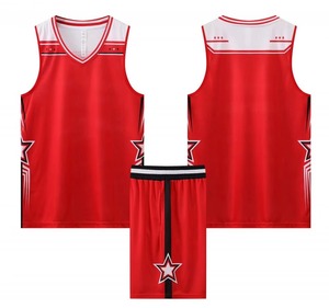 Nouveaux uniformes de basket-ball durables pour les jeunes, ensembles réversibles, respirants et au design simple - Product Image 6