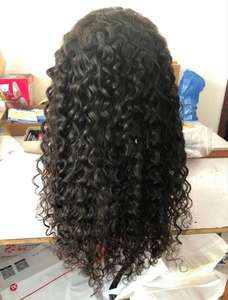 Paquet d'extension de cheveux humains indiens bouclés en gros, paquets de cheveux Inian bruts du vendeur - Product Image 3