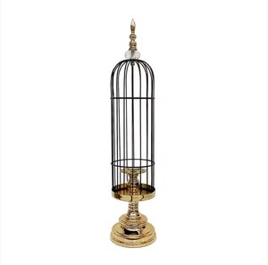 เชิงเทียนรูปนกสำหรับงานแต่งงานของตกแต่งงานปาร์ตี้โคมไฟแขวนโลหะสไตล์วินเทจ - Product Image 1