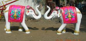 Estatua de Pavo Real de Primera Calidad 2025, Mejor Precio, Entrada al Jardín, del Fabricante Líder Mundial, Tamaño Real, Fibra - Product Image 4