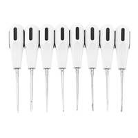 SURGINEXA – Lot de 8 élévateurs dentaires luxateurs réglables pour la chirurgie buccale équine, extraction dentaire, instruments pour la pointe de la racine apicale