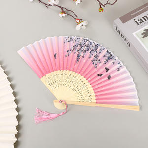 Gran oferta ventilador de mano de bambú para clima cálido regalo y decoración perfectos - Product Image 3