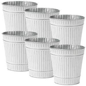 Vente en gros Lot de 3 pots de fleurs de taille différente de haute qualité pour la plantation de jardin du fabricant indien - Product Image 5
