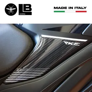 Adesivi 3D per protezione laterale del serbatoio moto compatibili con Keeway RKF 125 - Product Image 2