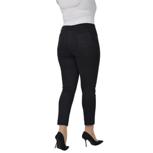 Hot Selling Custom Women Denim Pants Breathable Eco-Friendly Casual <b>Skinny</b> Fit 100% Cotton High Quality - Product Image 2