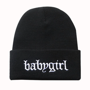 Diseño de logotipo personalizado invierno logotipo grande estampado Jacquard Unisex Streetwear sin puños gorro de punto hecho a mano Premium - Product Image 3