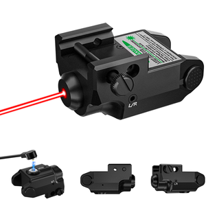 Mira Láser Táctica Recargable Laserwin de Aleación de Aluminio, Mini Subcompacta, para <span class=keywords><strong>Caza</strong></span>, 635-650nm, Láser Rojo, Verde y <span class=keywords><strong>Azul</strong></span> para Exteriores, Deporte - Product Image 2