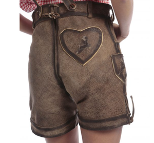 Alta calidad tradicional hombres mujeres Kniebund Trachten Lederhosen - Oktoberfest ropa-bávaro - Product Image 6
