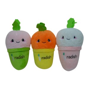 RABANO ZANAHORIAS PELUCHE JUGUETES 8 "(Bolsa de 50) - Product Image 1