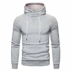 Sweats à capuche en polyester avec logo personnalisé en quantité et en gros fabriqués en usine pour hommes à imprimer Sweats à capuche surdimensionnés - Product Image 3
