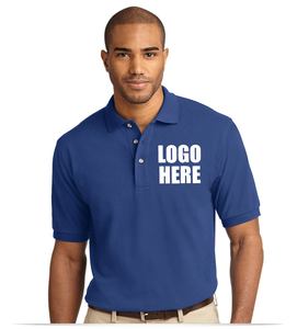 Camiseta de Polo de 100% algodón clásica personalizable para hombre, cuello redondo, ajuste relajado, comodidad diaria atemporal, tejido con descuento para EE. UU. - Product Image 1