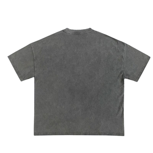 Camisetas de la mejor calidad para hombre, novedad de verano, camiseta de peso pesado, camiseta de manga corta con hombros caídos, camiseta lavada con ácido, ajuste ajustado Unisex - Product Image 2