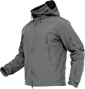 2024 haute qualité unisexe Softshell imperméable coupe-vent Logo personnalisé col montant mince en gros extérieur veste de pluie - Product Image 2