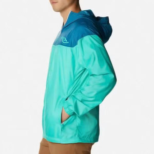 Veste coupe-vent moderne en nylon légère à capuche zippée pour la course – Commande en gros, vêtements personnalisés - Product Image 5