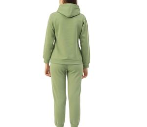 ชุดวอร์มผู้หญิงแบบหนา ระบายอากาศได้ดี มีฮู้ด พิมพ์ลาย ขนาดใหญ่พิเศษ สำหรับฤดูหนาว แบบกลับด้านได้ กันลม รับสกรีนโลโก้ตามสั่ง ขายส่ง - Product Image 2