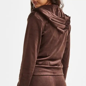 Sudaderas con Capucha de Tela Suave y Transpirable, Sudaderas con Capucha con Logotipo Impreso en 3D Personalizado, Ropa Urbana para Mujer, Sudaderas de Alta Calidad con Hombros de Terciopelo para Mujer - Product Image 2