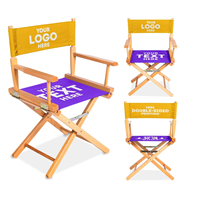 Chaise de Réalisateur Pliante Personnalisable pour Salons Professionnels et Expositions – Portable et Publicitaire