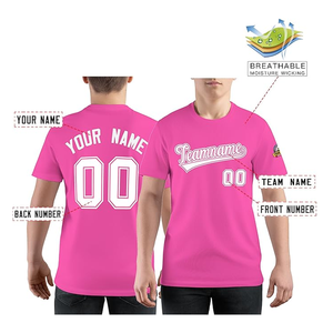 Anti-boulochage haute qualité 100% coton t-shirts pour homme coton col rond T-Shirt T-Shirt ajusté séchage rapide léger o-cou T-shirt - Product Image 3