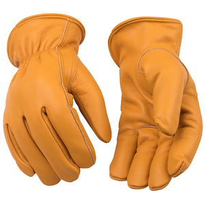 Gants de conduite en cuir respirant avec protection de la sécurité des mains en cuir de vachette durable robuste pour les gants en cuir pour hommes - Product Image 2
