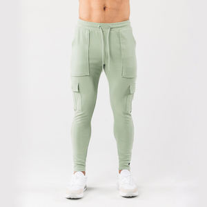 Personalizado Hombres Moda Muscle Jogging Pantalones de chándal Pantalones casuales Fleece Tamaño personalizado Pantalones - Product Image 2