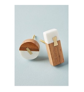 Pomo de Puerta de Resina y Madera Ecológica de Primera Calidad, Bellamente Elaborado, Elementos Naturales, Suministros de Decoración Navideña, CRAFT - Product Image 3