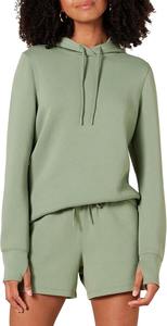 Women's Winter Casual Regular Sleeve Thick Pullover <b>Hoodie</b> with Drawstring Hood 100% Cotton Fleece - Product Image 2