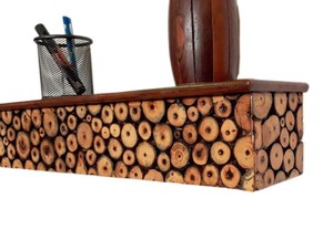 Newest wooden <b>shelf</b> wall mounted storage <b>shelves</b> for home hotels living room kitchen bathroom home decor accessories wholesale - Product Image 3