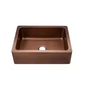 Évier en cuivre de luxe de qualité supérieure Design artisanal unique Finition polie durable et élégante Idéal pour les cuisines et les bains élégants - Product Image 4