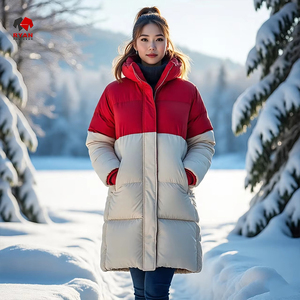 Chaqueta Acolchada para Mujer, Abrigo de Invierno Cálido con Cremallera Completa, Prenda Exterior Informal y Elegante para Uso Diario, Etiqueta de Color Personalizada - Product Image 5