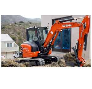 รถขุดขนาดเล็ก Kubota KX040-4 มือสอง 4 ตัน อุปกรณ์ขุดดินสำหรับการเกษตร ขายดี - Product Image 4
