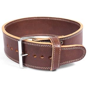 Vente en gros Ceinture d'haltérophilie à double broche en cuir pour hommes et femmes Ceintures de fitness Ceintures d'haltérophilie personnalisées - Product Image 5