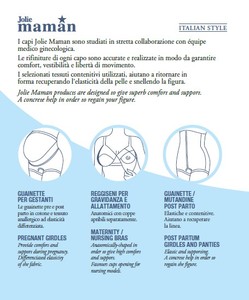ORIONE JOLIE MAMAN Italia Sujetador de lactancia de algodón elástico de alta elasticidad, transpirable, ligero, elástico y de soporte completo ref 2229 - Product Image 2