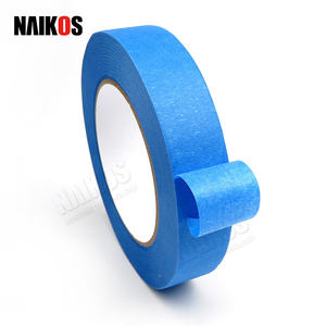 自動車修理工場、工業工場、塗装用途向けのヘビーデューティーブルーペインターズテープ - Product Image 1